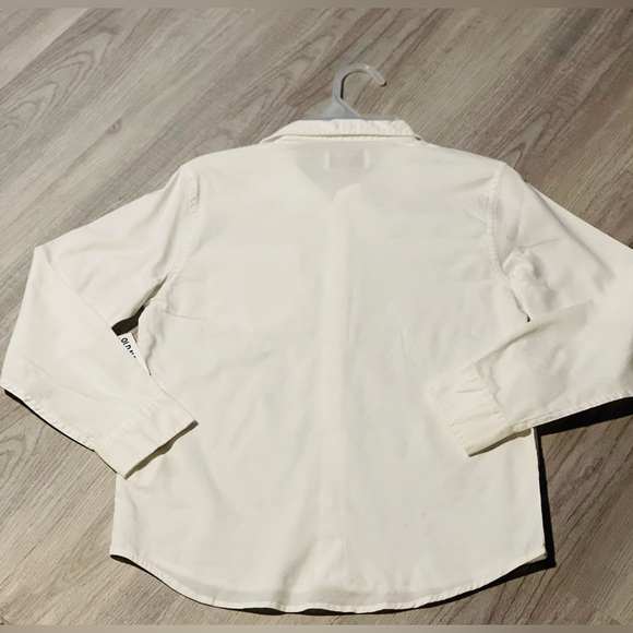 Old Navy, Boys button down shirt, white, sz L 10-12, NWT - Picture 2 of 5